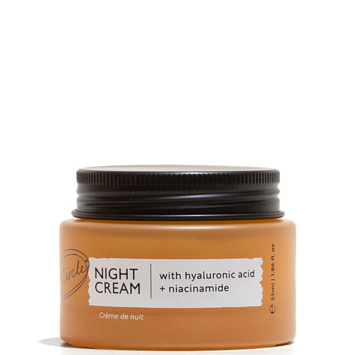 Night Cream with Hyaluronic Acid & Niacinamide 1.85 oz by UpCircle at Petit Vour