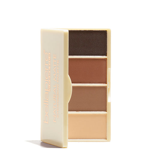 Natural Matte Eyeshadow Palette  by Bellapierre at Petit Vour