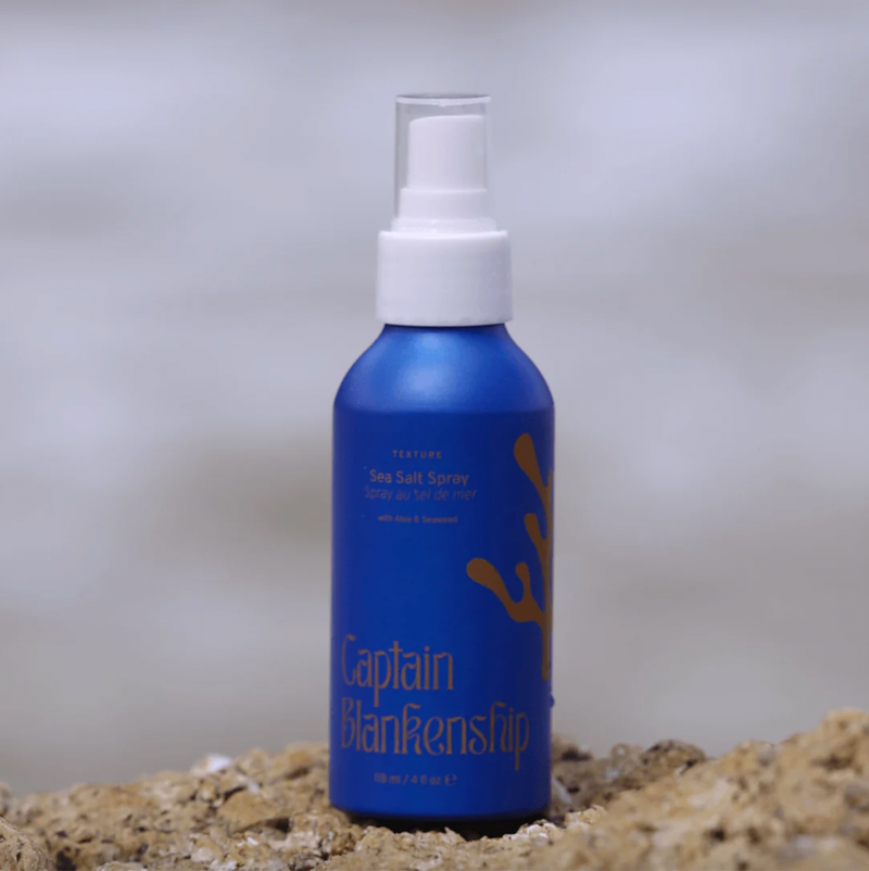 Sea Salt Spray with Aloe & Seaweed  by Captain Blankenship at Petit Vour