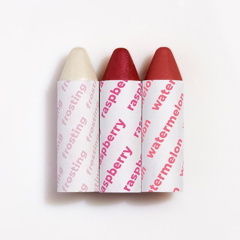 Out of Office Lip-to-Lid Balmies  by Axiology at Petit Vour