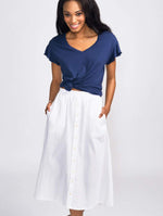Bicycle Midi Skirt - M  by Coast at Petit Vour