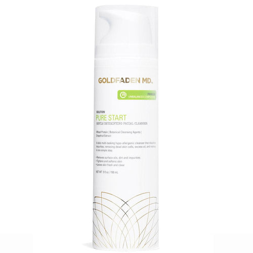 Pure Start | Gentle Detoxifying Facial Cleanser  by Goldfaden MD at Petit Vour