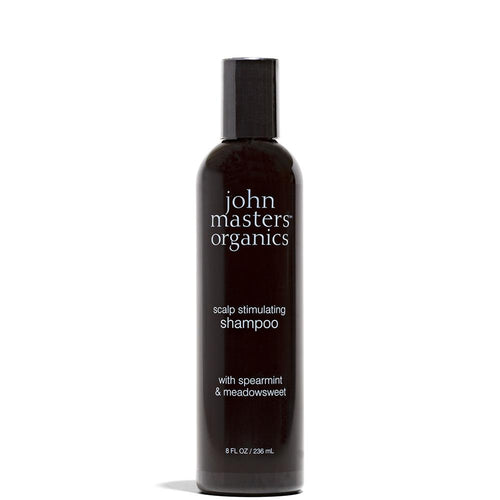 Scalp Stimulating Shampoo with Spearmint & Meadowsweet 8 oz by John Masters Organics at Petit Vour