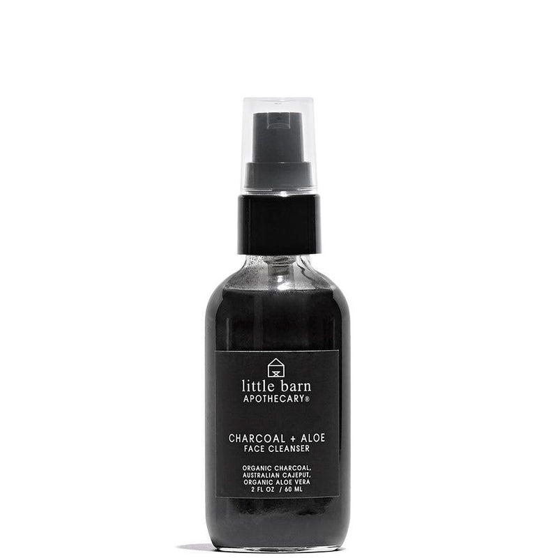 Charcoal + Aloe Face Cleanser  by Little Barn Apothecary at Petit Vour