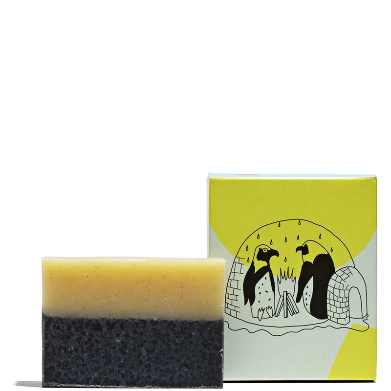 Tea Tree Charcoal Bar Soap 4.5 oz by Meow Meow Tweet at Petit Vour