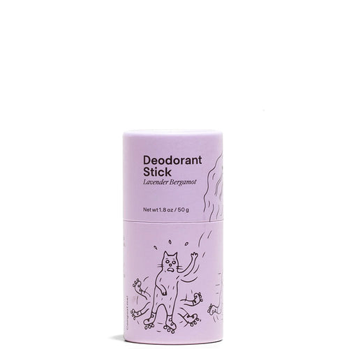 Lavender Bergamot Deodorant Stick 1.8 oz by Meow Meow Tweet at Petit Vour